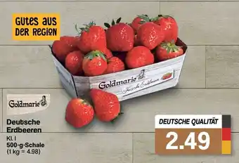 Famila Nord West Goldmarie Deutsche Erdbeeren 500g Angebot