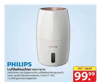 Famila Nord Ost Philips luftbefeuchter Angebot