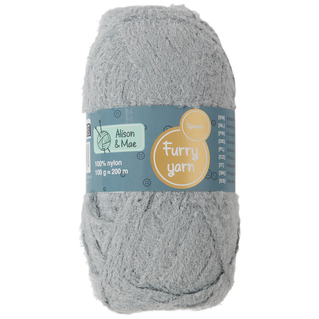 Alison & mae strickgarn furry Angebot bei Action