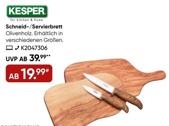 Galeria Kesper Schneid/Servierbrett Angebot