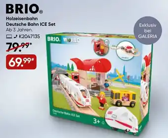 Galeria Brio Holzeisenbahn Deutsche Bahn ICE Set Angebot