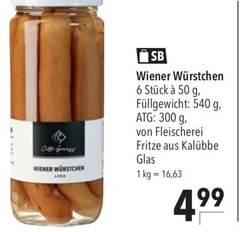 CITTI Markt Wiener Würstchen Angebot