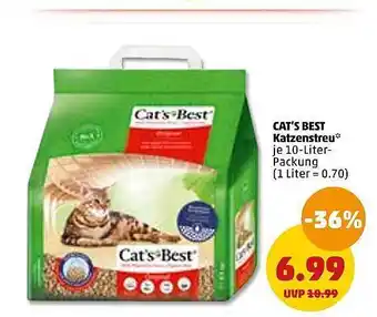 PENNY Cat's best katzenstreu Angebot