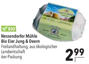 CITTI Markt Nessendorfer Mühle Bio Eier Jung & Deern 6er Packung Angebot