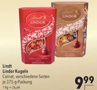 CITTI Markt Lindt Lindor Kugeln 375 g Packung Angebot