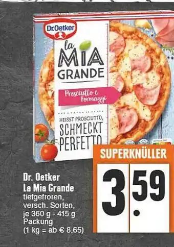 E-Center Dr. oetker la mia grande Angebot