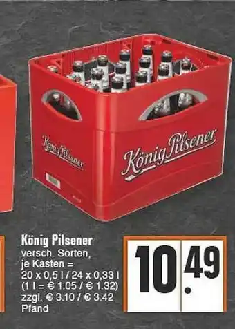 E-Center König pilsener Angebot