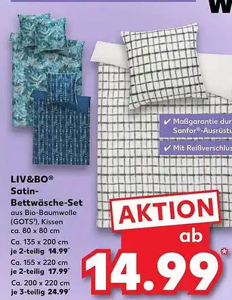 Kaufland Liv&bo bettwäsche-set Angebot