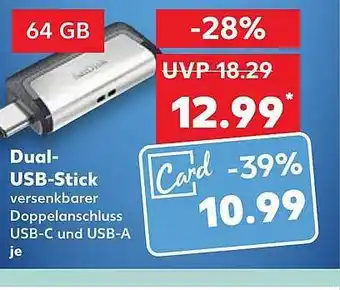 Kaufland Dual-usb-stick Angebot