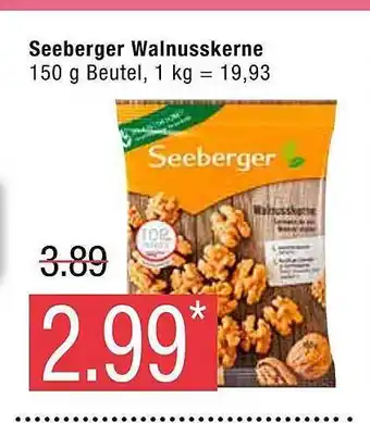 Marktkauf Seeberger walnusskerne Angebot