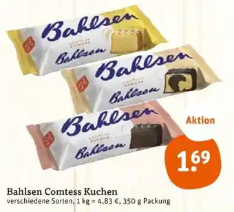 tegut Bahlsen Comtess Kuchen 350 g Packung Angebot