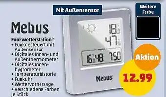 PENNY Mebus funkwetterstation Angebot