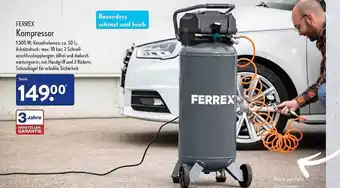 Aldi Nord Ferrex kompressor Angebot