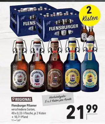 CITTI Markt Flensburger pilsener Angebot