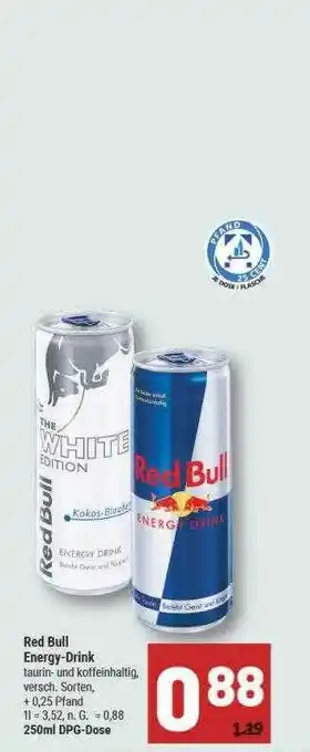 Marktkauf Red bull energy-drink Angebot