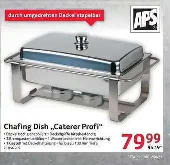 Selgros Chafing Dish ,,Caterer Profi" Angebot