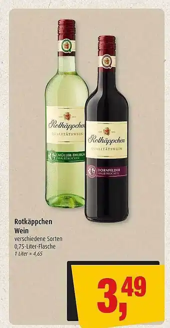 Markant Rotkäppchen wein Angebot