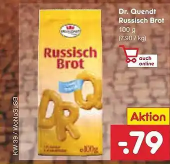 Netto Marken-Discount Dr quendt russisch brot Angebot