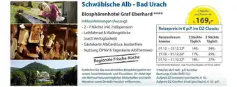 Edeka Schwäbische alb - bad urach biosphärenhotel graf eberhard Angebot