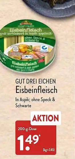 Aldi Nord Gut drei eichen eisbeinfleisch Angebot