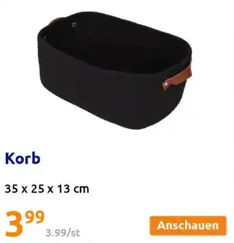 Action Korb 35 x 25 x 13 cm Angebot