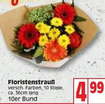 Edeka Floristenstrauß 10er Bund Angebot