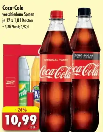 Lösch Depot Coca-Cola 12x1 L Kasten Angebot