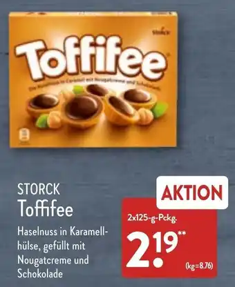 Aldi Nord Storck Toffifee 2 x 125 g Pckg. Angebot