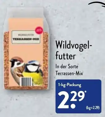 Aldi Nord Wildvogelfutter 1 kg Packung Angebot