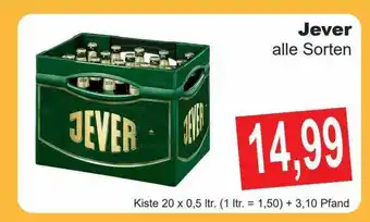 Getränke Göbel Jever Angebot