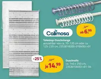 ROLLER Calimosa teleskop-duschstange Angebot