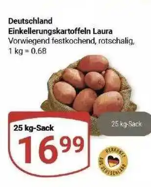 Globus Deutschland einkellerungskartoffeln laura Angebot