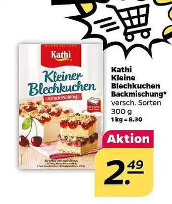 NETTO Kathi kleine blechtkuchen backmischung Angebot