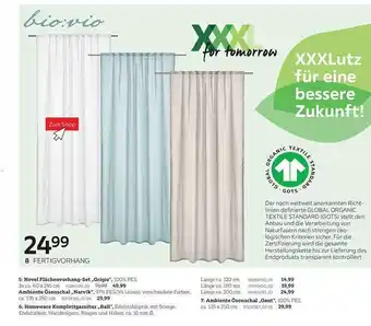 XXXLutz Fertigvorhang Angebot