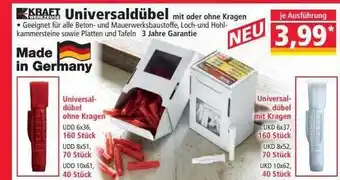 Norma Kraft universaldübel Angebot