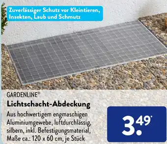 Aldi Süd Gardenline Lichtschacht Abdeckung Angebot