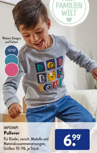 Aldi Süd Impidimpi Pullover Angebot