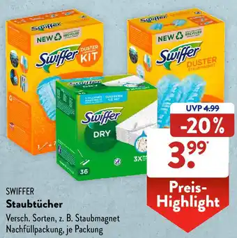 Aldi Süd Swiffer Staubtücher Angebot