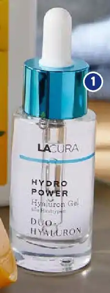 Aldi Süd Lacura Hydro Power Hyaluron Gel 30 ml Spender Angebot