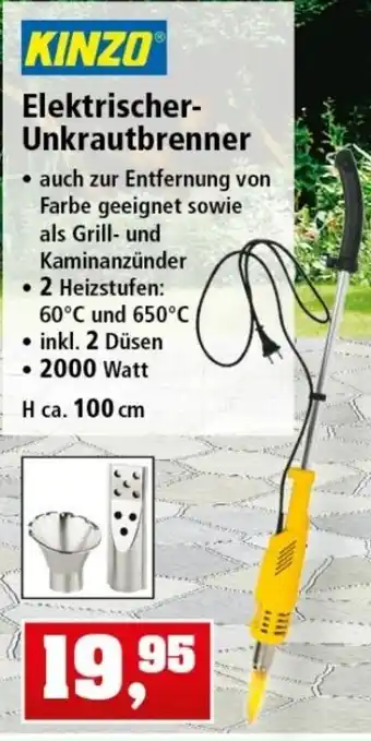 Thomas Philipps Kinzo Elektrischer Unkrautbrenner Angebot