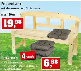 Thomas Philipps Friesenbank oder Sitzkissen Angebot