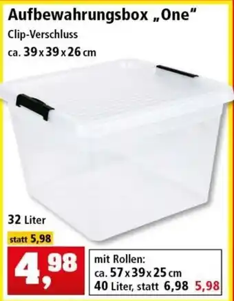 Thomas Philipps Aufbewahrungsbox ,,One" Angebot