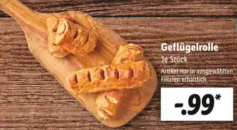 Lidl Geflügelrolle Angebot