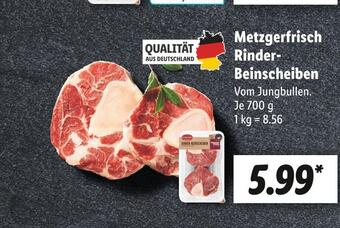 Lidl Metzgerfrisch rinder-beinscheiben Angebot