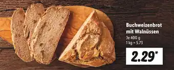 Lidl Unser brot buchweizenbrot mit walnüssen Angebot