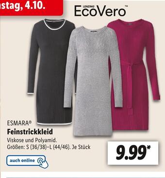esmara feinstrickkleid