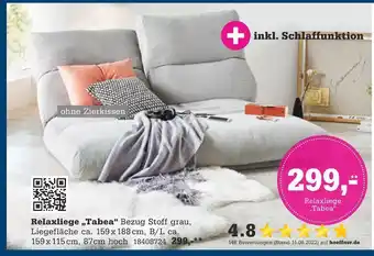 Höffner Relaxliege „tabea“ Angebot