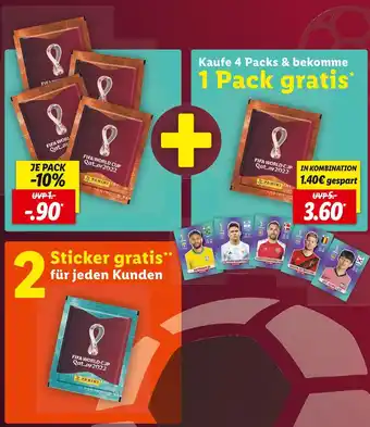 Lidl Panini sticker Angebot