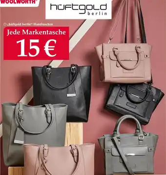 Woolworth Hüftgold berlin markentasche Angebot