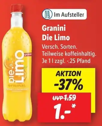 Lidl Granini Die Limo 1 L Angebot